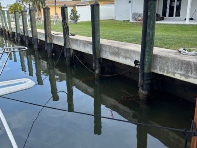 Dock For Rent At Private dock in residential neighborhood in a great location